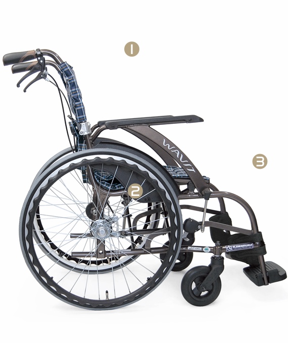 KAWAMURA Wheelchair series wavit+